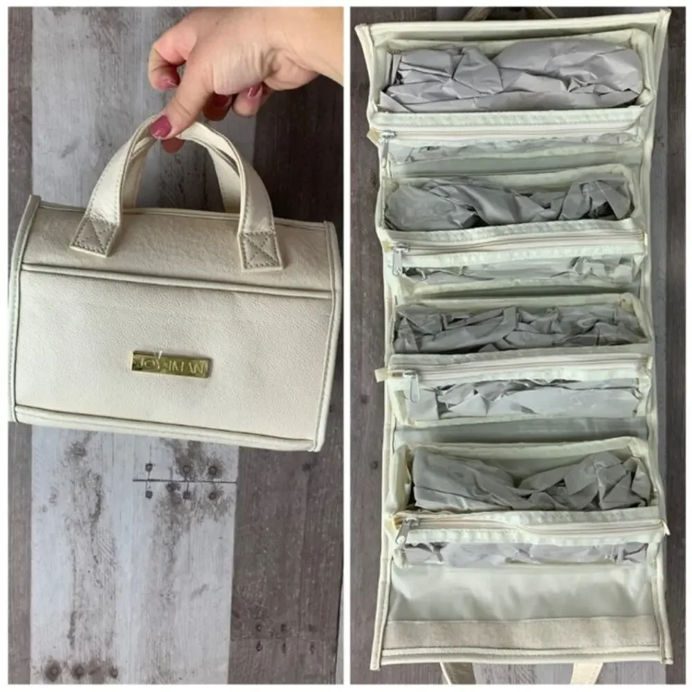 Joy & Iman Roll Up Toiletry Organizer